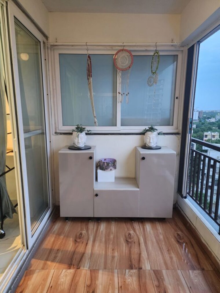 Balcony, rks-oxygen-homes 3 Bedroom 2015 Sq.Ft. Apartment In Gajularamaram Hyderabad 10549643