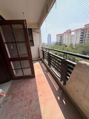 Balcony in 3 BHK Builder Floor at Palam Vihar – for Rent