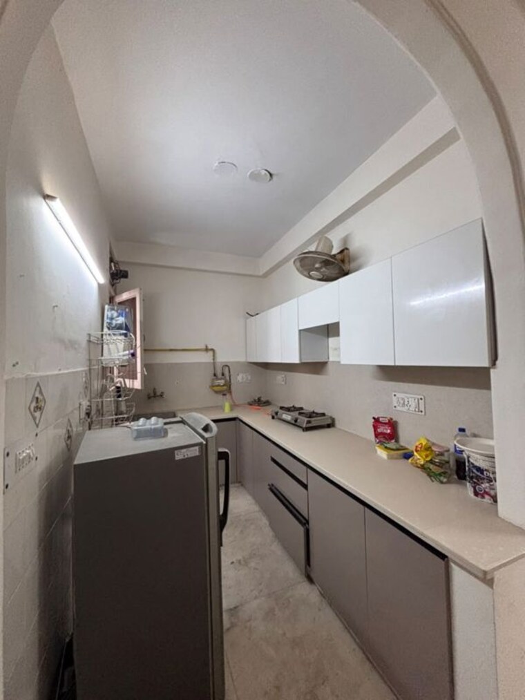 Kitchen, malviya nagar 1 Bedroom 600 Sq.Ft. Builder Floor In Malviya Nagar Delhi 10549665
