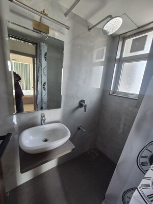 Bathroom in 3 BHK Apartment at Bandra West – for Rent