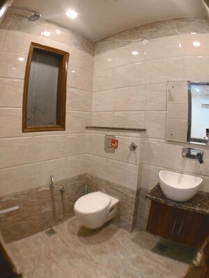 Bathroom in 3 BHK Builder Floor at Jamuna Enclave, Ambala Highway – for Rent