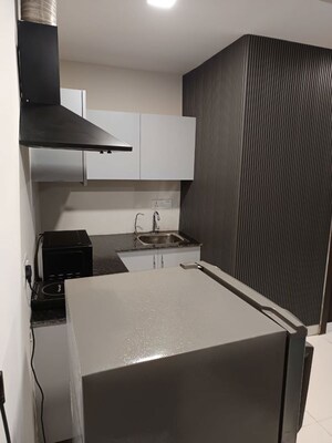 Kitchen in Studio Apartment at Plus Senate Court, Sector 62 – for Rent