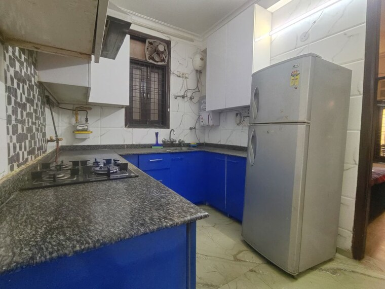 Kitchen, malviya nagar 3 Bedroom 1800 Sq.Ft. Builder Floor In Malviya Nagar Delhi 10549693
