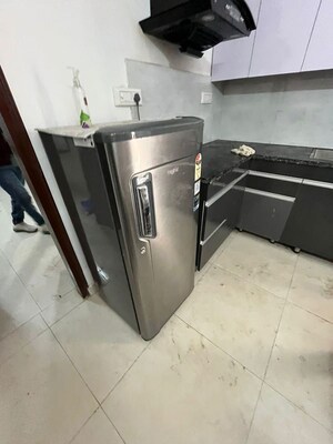 Kitchen in 1 BHK Builder Floor at Kharar Mohali Road – for Rent
