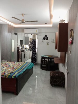Kitchen in Studio Apartment at DLF Capital Greens Phase I And II, Moti Nagar – for Rent