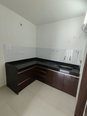 Kitchen in 3 BHK Apartment at Majestique Rhythm County, Handewadi – for Rent