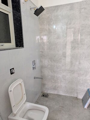 Bathroom in 3 BHK Apartment at Linux Bonheur, Wakad – for Rent