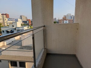 Balcony in 3 BHK Apartment at Linux Bonheur, Wakad – for Rent