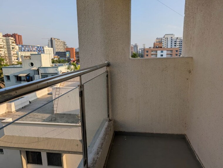 Balcony, linux-bonheur 3 Bedroom 1000 Sq.Ft. Apartment In Wakad Pune 10549907