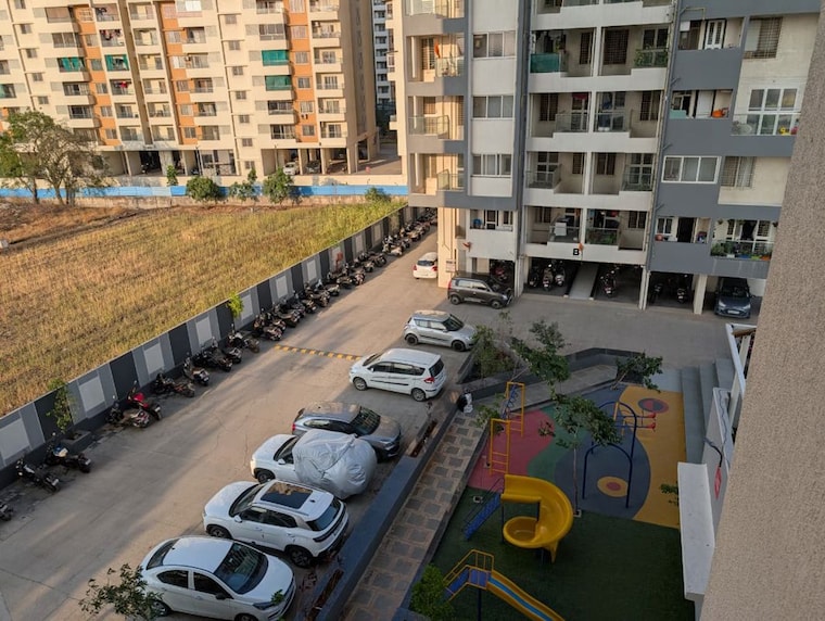 Exterior View, linux-bonheur 3 Bedroom 1000 Sq.Ft. Apartment In Wakad Pune 10549907