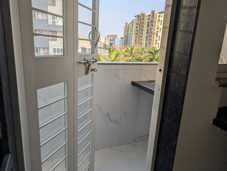 Balcony, linux-bonheur 3 Bedroom 1000 Sq.Ft. Apartment In Wakad Pune 10549907