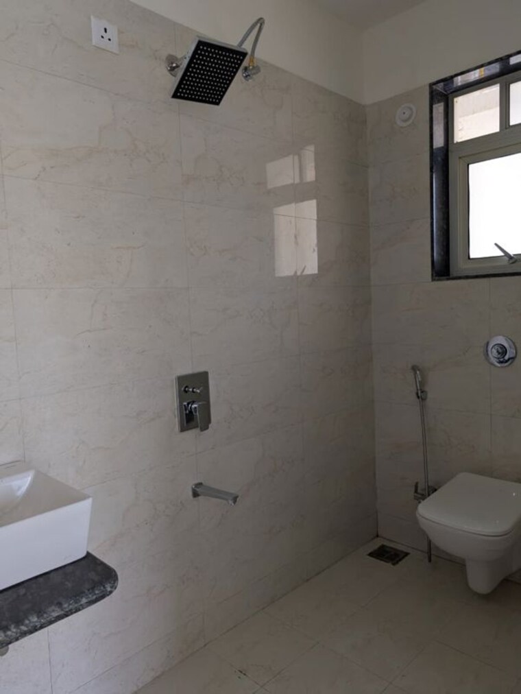 Bathroom, linux-bonheur 3 Bedroom 1000 Sq.Ft. Apartment In Wakad Pune 10549907