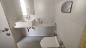 Bathroom in 2 BHK Apartment at Group Seven Rushi Heights, Goregaon East – for Rent