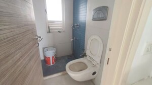Bathroom in 2 BHK Apartment at Group Seven Rushi Heights, Goregaon East – for Rent