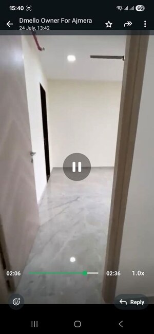 Furnished Amenities in 1 BHK Apartment at Ajmera Boulevard, Malad West – for Sale