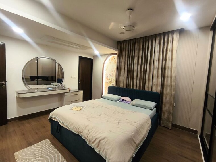 Bedroom, ambience-courtyard 4 Bedroom 2130 Sq.Ft. Apartment In Manikonda Hyderabad 10549932