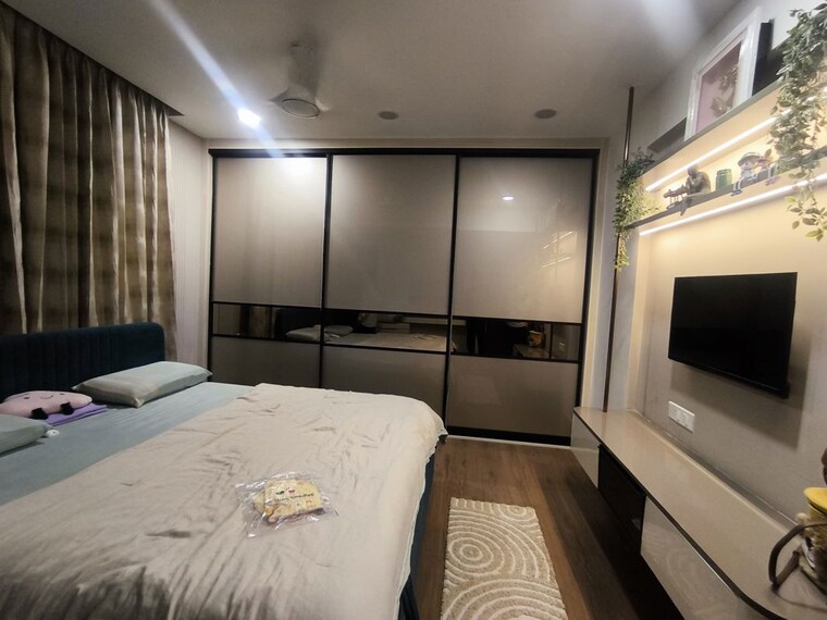 Bedroom, ambience-courtyard 4 Bedroom 2130 Sq.Ft. Apartment In Manikonda Hyderabad 10549932