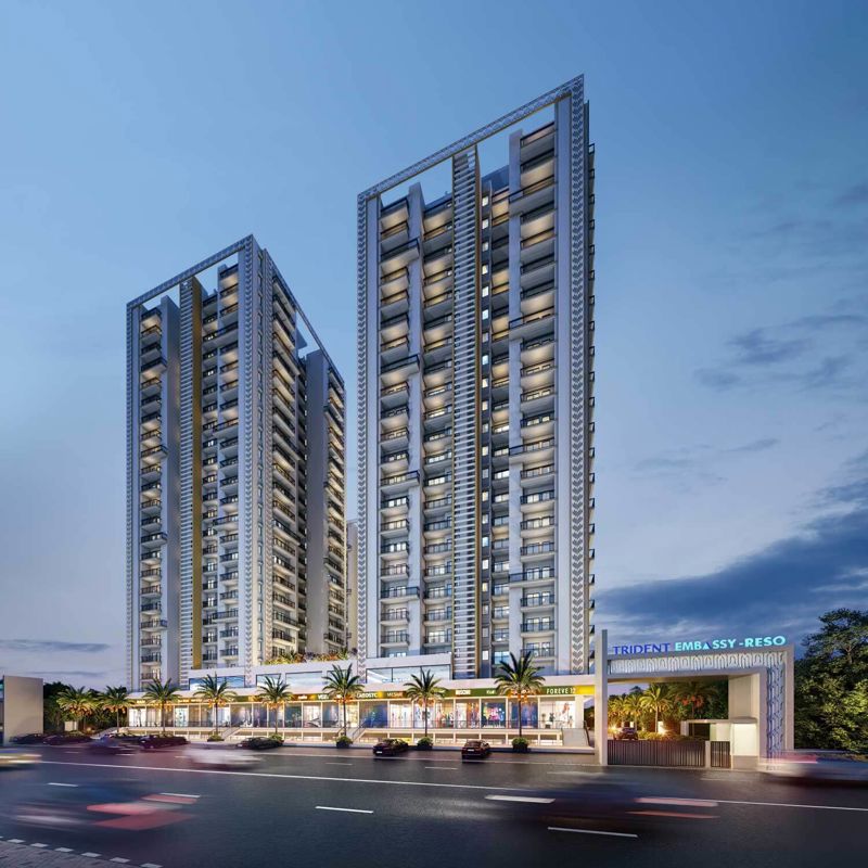 3 BHK 1309 Sq.Ft. Apartment in Trident Embassy