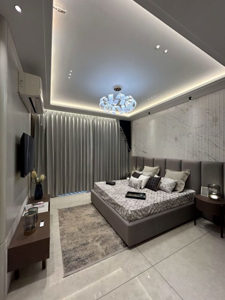 Bedroom, vamana-arvindam 3 Bedroom 1800 Sq.Ft. Apartment In Nabha Zirakpur 10549967