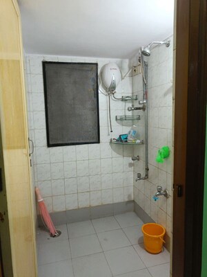 Bathroom in 1 BHK Apartment at Vasant Leela Apartment, Ghodbunder Road – for Rent