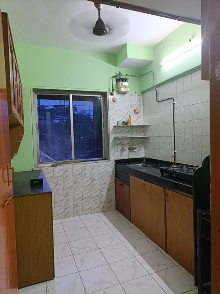 Kitchen, vasant-leela-apartment 1 Bedroom 380 Sq.Ft. Apartment In Ghodbunder Road Thane 10549994