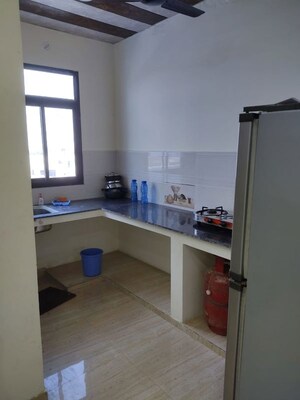 Kitchen in 2 BHK Builder Floor at Eldeco Tiraha Ganga Vihar, Gomti Nagar – for Rent