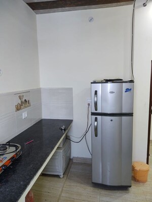 Kitchen in 2 BHK Builder Floor at Eldeco Tiraha Ganga Vihar, Gomti Nagar – for Rent
