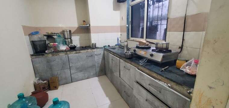 Kitchen, swastik-residency-1 1 Bedroom 300 Sq.Ft. Apartment In Ghodbunder Road Thane 10550035