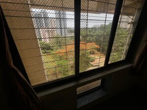 Balcony in 2 BHK Apartment at Rutu Estate, Brahmand – for Rent