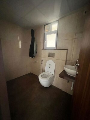 Bathroom in 2 BHK Apartment at Gera World of Joy, Kharadi – for Rent