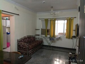 Living Room in 1 BHK Apartment at Dheeraj Valley, Goregaon East – for Rent