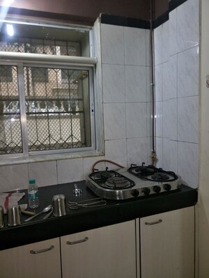 Kitchen in 1 BHK Apartment at Dheeraj Valley, Goregaon East – for Rent