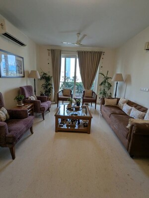 Living Room in 4 BHK Apartment at BPTP Amstoria, Sector 102 – for Rent