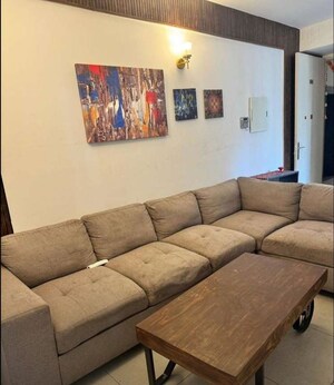 Living Room in 2 BHK Apartment at Vip Road – for Rent