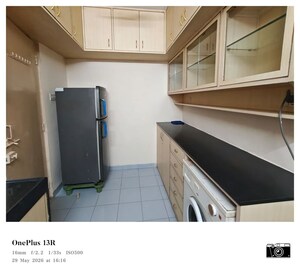 Kitchen in 3 BHK Apartment at Dheeraj Valley, Goregaon East – for Rent