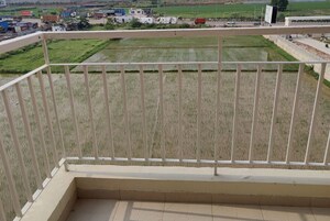 Balcony in 3 BHK Apartment at Vip Road – for Rent