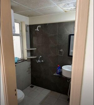 Bathroom in 3 BHK Apartment at Vip Road – for Rent