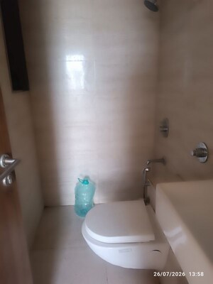 Bathroom in 1 BHK Apartment at Sunteck West World, Naigaon East – for Sale