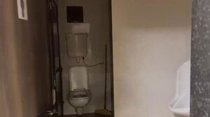 Bathroom in  Office Space at Lower Parel – for Rent