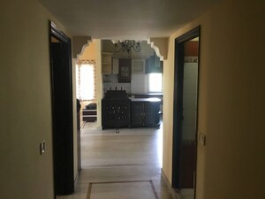 Living Room in 3 BHK Apartment at The Address, Banjara Hills – for Rent
