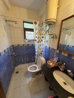 Bathroom in 3 BHK Apartment at SS The Palladians, Sector 47 – for Rent
