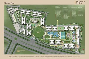 Master Plan in 4 BHK Apartment at Sobha City Gurgaon, Sector 108 – for Sale