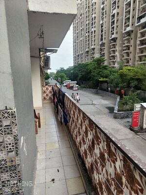 Balcony in 2 BHK Apartment at Panchsheel Greens, Sector 16 Greater Noida – for Rent