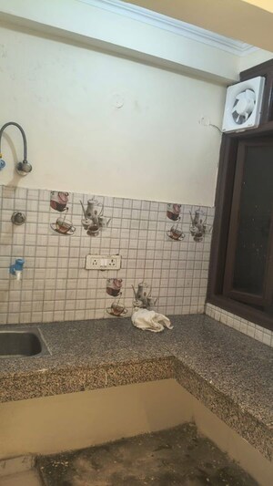 Bathroom in 2 BHK Builder Floor at Neb Sarai – for Rent