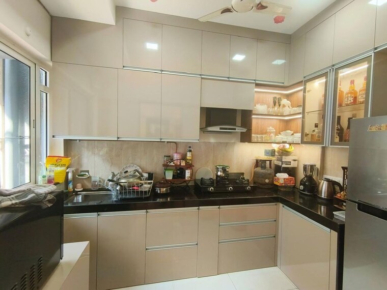 Kitchen, l-t-emerald-isle 2 Bedroom 800 Sq.Ft. Apartment In Powai Mumbai 10550406