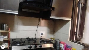 Kitchen in 3 BHK Apartment at Raj Nagar – for Sale