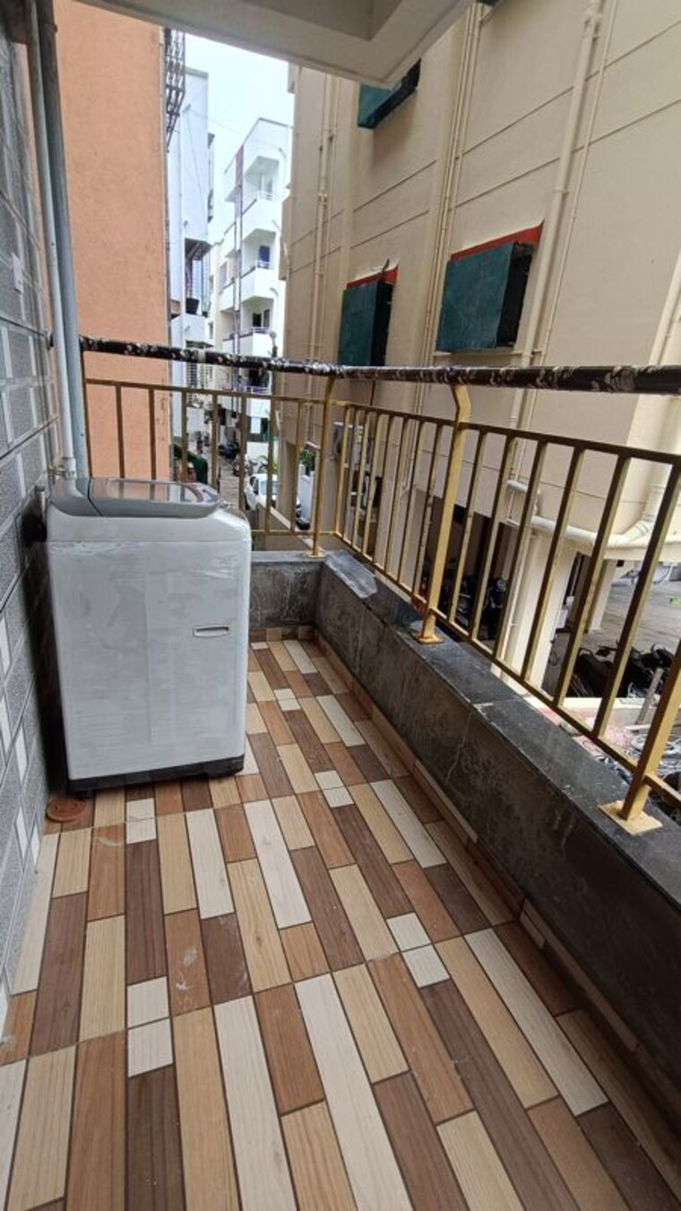Balcony, wadgaon sheri 1 Bedroom 567 Sq.Ft. Apartment In Wadgaon Sheri Pune 10550450