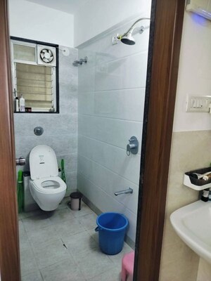 Bathroom in 2 BHK Apartment at Rose Garden, Viman Nagar – for Rent