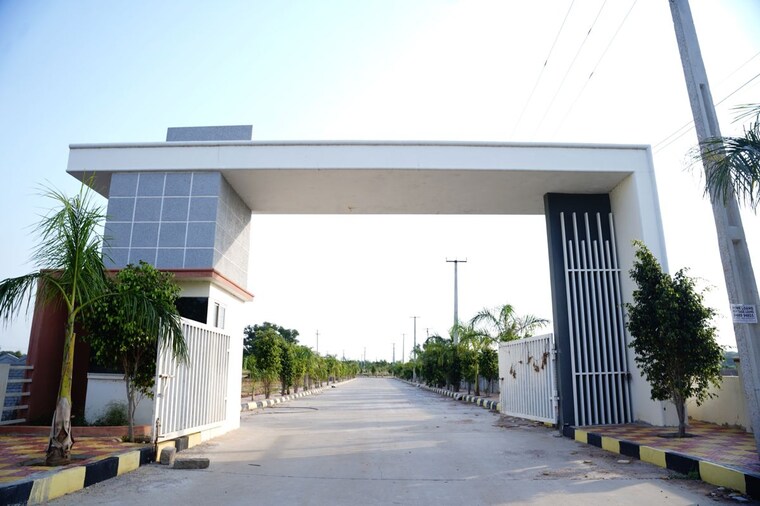 Exterior View, sri-siddi-star-city  166 Sq.Yd. Plot In Shadnagar Hyderabad 10550464
