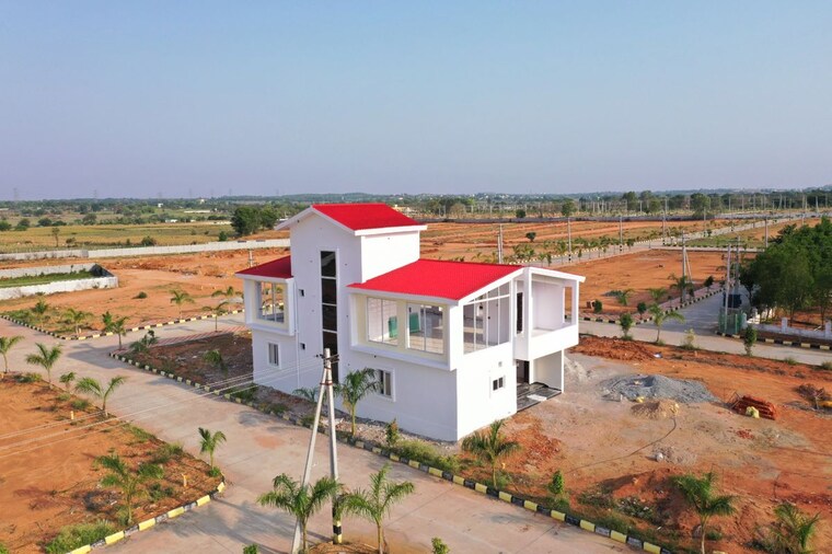 Exterior View, sri-siddi-star-city  166 Sq.Yd. Plot In Shadnagar Hyderabad 10550464